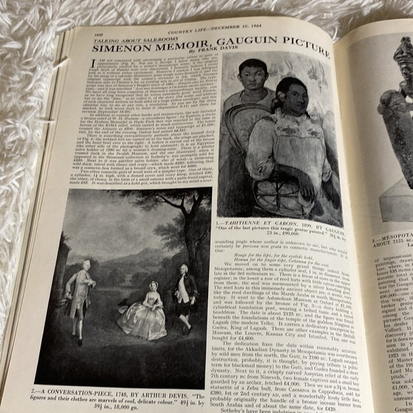 Country Life Magazine Traditional Furniture of Wales December 10, 1964 - Picture 5 of 16